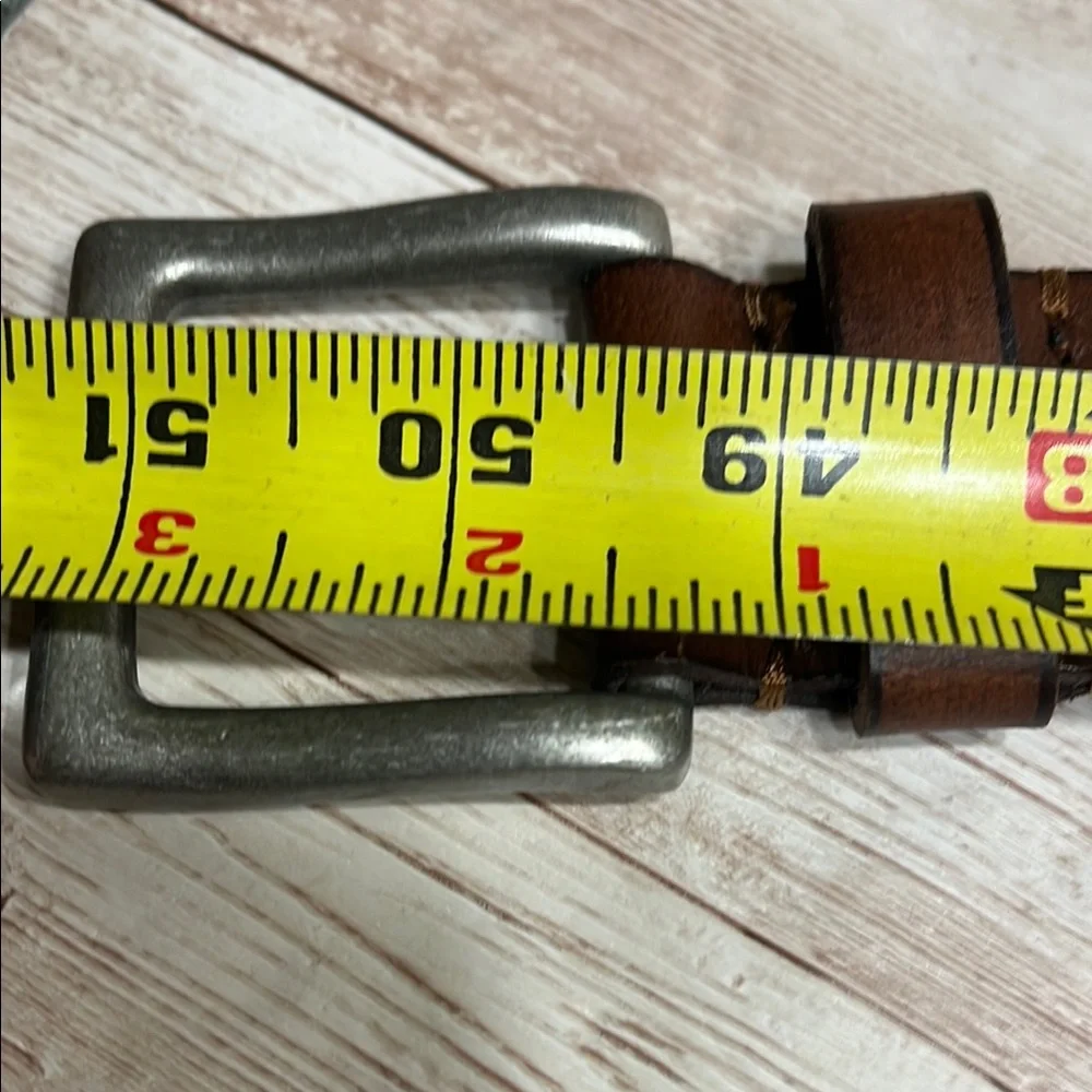 Men's Brown Leather Belt